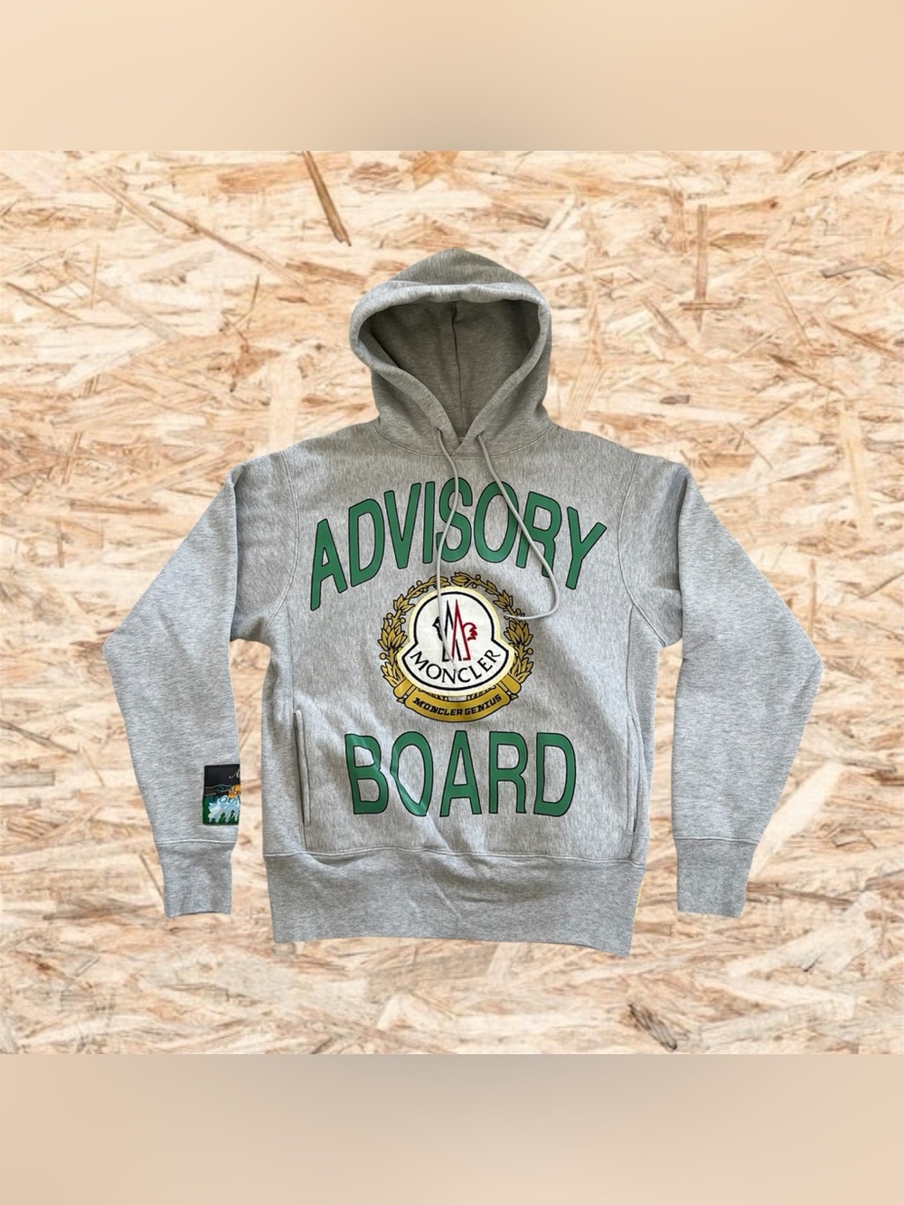 🖤EUC🖤 MONCLER GENIUS Advisory Board Crystals Hoodie
